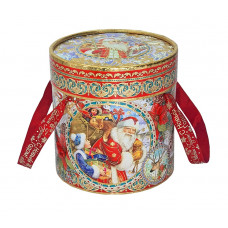 Новогодний подарок Туба Праздничная (переплетный картон)